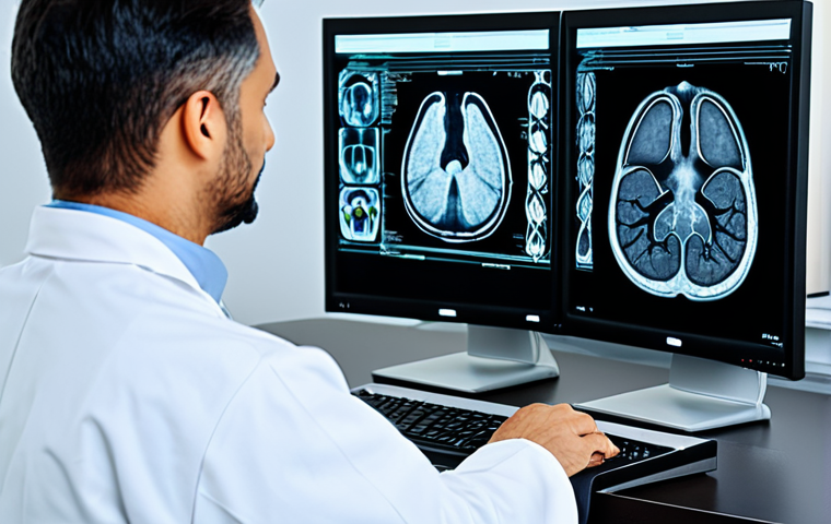 Prompt 1: Modern Radiology Technologist Learning**